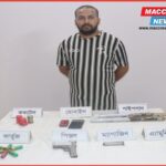 কুমিল্লায় যৌথ বাহিনীর অভিযান বিদেশী পিস্তল, পাইপগান গুলিসহ যুবক গ্রেফতার